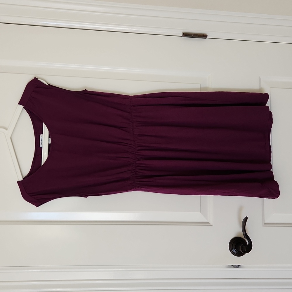 Old Navy Purple Cap Sleeve Dress